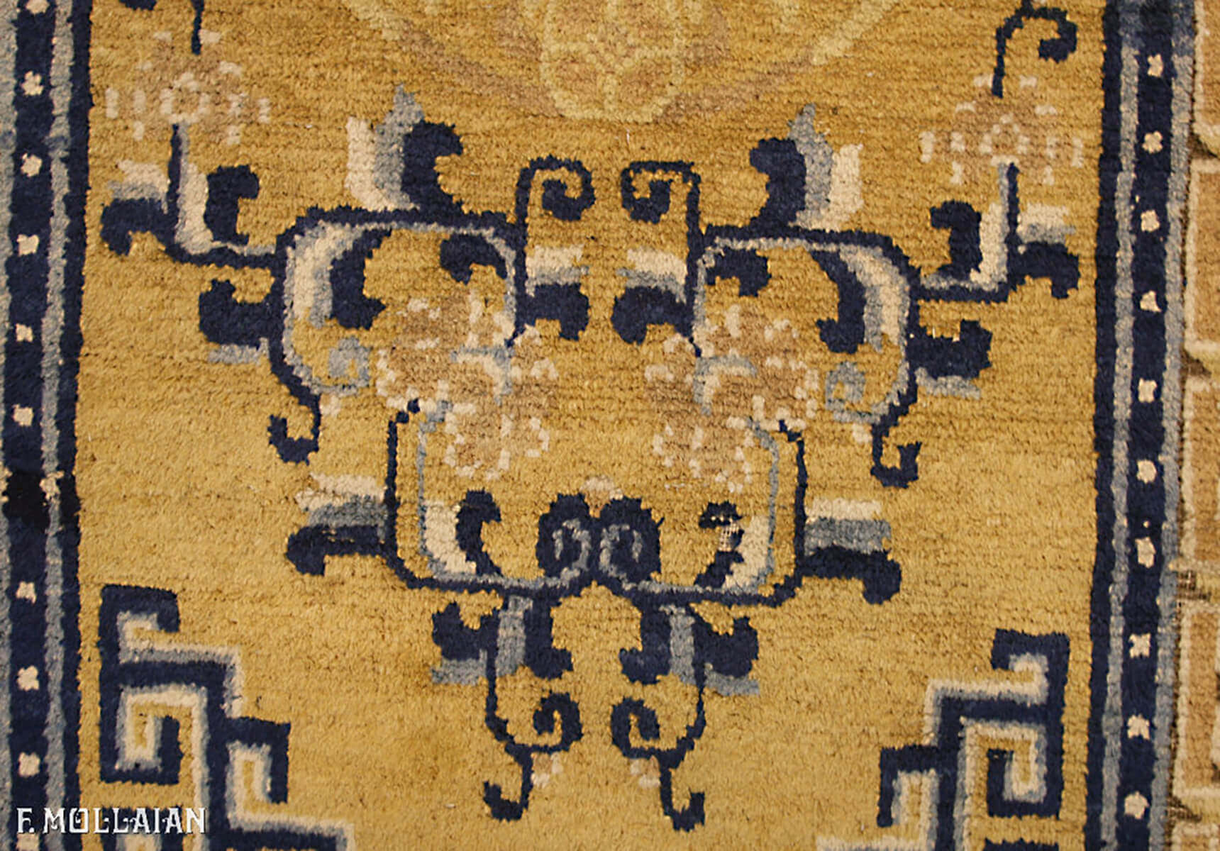 Small Ningxia Antique Chinese Rug n°:35060888